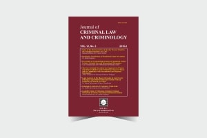 Journal of Criminal Law and Criminology - Number 12