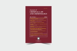 Journal of Criminal Law and Criminology - Number 14