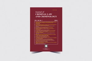 Journal of Criminal Law and Criminology - Number 15